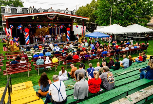 People enjoy the food, sights and sounds Wednesday, Sept. 02, 2026, at the Allentown Fair, which continues through Monday. (April Gamiz/The Morning Call)