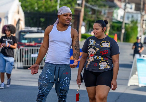 People enjoy the food, sights and sounds Thursday, Sept. 03, 2026, at the Allentown Fair, which continues through Monday. (April Gamiz/The Morning Call)