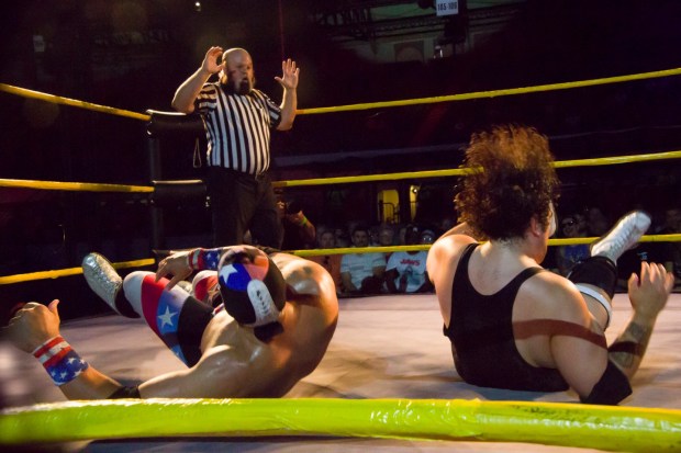 Professional wrestling returns to The Great Allentown Fair on Thursday, Sept. 3, 2026. Stars, Stripes & Slams, featured professional wrestlers at the family-friendly show designed to appeal to longtime fans and new audiences alike. The lineup included: Doc Gallows & Karl Anderson (The Good Brothers) - WWE, AEW and international promotions; 10-time World Tag Team Champions N-Zo (formerly Enzo Amore) - WWE and TNA, HEATH (Heath Slater) - WWE and TNA, Tito Santana - WWE Hall of Famer and former two-time Intercontinental Champion, "The Franchise" Shane Douglas - Four-time ECW World Heavyweight Champion, James Ellsworth - WWE and multiple independent organizations, Ricardo Rodriguez - WWE, MLW and international promotions The Patriot - WWE, WCW and multiple independent organizations. (Sheri Bayne/Special to The Morning Call)