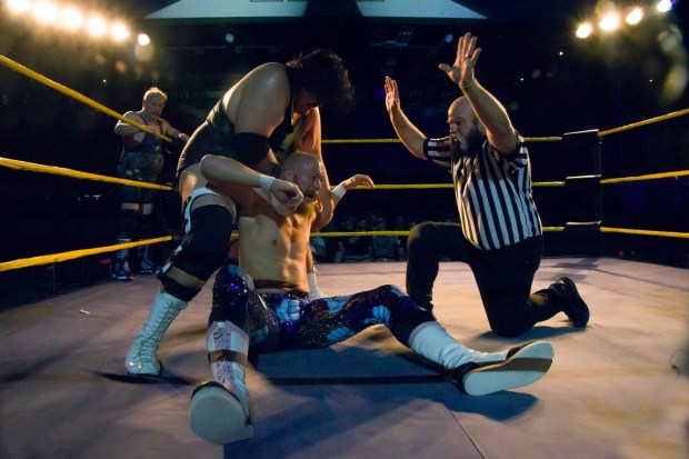 Professional wrestling returns to The Great Allentown Fair on Thursday, Sept. 3, 2026. Stars, Stripes & Slams, featured professional wrestlers at the family-friendly show designed to appeal to longtime fans and new audiences alike. The lineup included: Doc Gallows & Karl Anderson (The Good Brothers) - WWE, AEW and international promotions; 10-time World Tag Team Champions N-Zo (formerly Enzo Amore) - WWE and TNA, HEATH (Heath Slater) - WWE and TNA, Tito Santana - WWE Hall of Famer and former two-time Intercontinental Champion, "The Franchise" Shane Douglas - Four-time ECW World Heavyweight Champion, James Ellsworth - WWE and multiple independent organizations, Ricardo Rodriguez - WWE, MLW and international promotions The Patriot - WWE, WCW and multiple independent organizations. (Sheri Bayne/Special to The Morning Call)