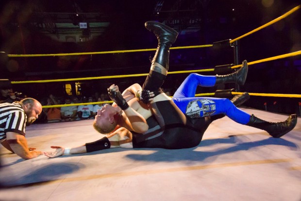 Professional wrestling returns to The Great Allentown Fair on Thursday, Sept. 3, 2026. Stars, Stripes & Slams, featured professional wrestlers at the family-friendly show designed to appeal to longtime fans and new audiences alike. The lineup included: Doc Gallows & Karl Anderson (The Good Brothers) - WWE, AEW and international promotions; 10-time World Tag Team Champions N-Zo (formerly Enzo Amore) - WWE and TNA, HEATH (Heath Slater) - WWE and TNA, Tito Santana - WWE Hall of Famer and former two-time Intercontinental Champion, "The Franchise" Shane Douglas - Four-time ECW World Heavyweight Champion, James Ellsworth - WWE and multiple independent organizations, Ricardo Rodriguez - WWE, MLW and international promotions The Patriot - WWE, WCW and multiple independent organizations. (Sheri Bayne/Special to The Morning Call)