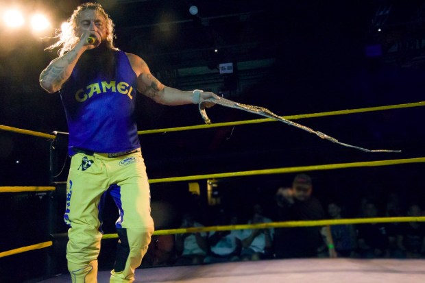 Professional wrestling returns to The Great Allentown Fair on Thursday, Sept. 3, 2026. Stars, Stripes & Slams, featured professional wrestlers at the family-friendly show designed to appeal to longtime fans and new audiences alike. The lineup included: Doc Gallows & Karl Anderson (The Good Brothers) - WWE, AEW and international promotions; 10-time World Tag Team Champions N-Zo (formerly Enzo Amore) - WWE and TNA, HEATH (Heath Slater) - WWE and TNA, Tito Santana - WWE Hall of Famer and former two-time Intercontinental Champion, "The Franchise" Shane Douglas - Four-time ECW World Heavyweight Champion, James Ellsworth - WWE and multiple independent organizations, Ricardo Rodriguez - WWE, MLW and international promotions The Patriot - WWE, WCW and multiple independent organizations. (Sheri Bayne/Special to The Morning Call)