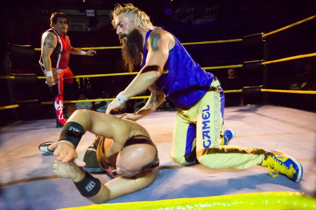 Professional wrestling returns to The Great Allentown Fair on Thursday, Sept. 3, 2026. Stars, Stripes & Slams, featured professional wrestlers at the family-friendly show designed to appeal to longtime fans and new audiences alike. The lineup included: Doc Gallows & Karl Anderson (The Good Brothers) - WWE, AEW and international promotions; 10-time World Tag Team Champions N-Zo (formerly Enzo Amore) - WWE and TNA, HEATH (Heath Slater) - WWE and TNA, Tito Santana - WWE Hall of Famer and former two-time Intercontinental Champion, "The Franchise" Shane Douglas - Four-time ECW World Heavyweight Champion, James Ellsworth - WWE and multiple independent organizations, Ricardo Rodriguez - WWE, MLW and international promotions The Patriot - WWE, WCW and multiple independent organizations. (Sheri Bayne/Special to The Morning Call)