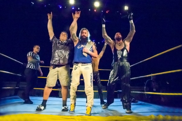 Professional wrestling returns to The Great Allentown Fair on Thursday, Sept. 3, 2026. Stars, Stripes & Slams, featured professional wrestlers at the family-friendly show designed to appeal to longtime fans and new audiences alike. The lineup included: Doc Gallows & Karl Anderson (The Good Brothers) - WWE, AEW and international promotions; 10-time World Tag Team Champions N-Zo (formerly Enzo Amore) - WWE and TNA, HEATH (Heath Slater) - WWE and TNA, Tito Santana - WWE Hall of Famer and former two-time Intercontinental Champion, "The Franchise" Shane Douglas - Four-time ECW World Heavyweight Champion, James Ellsworth - WWE and multiple independent organizations, Ricardo Rodriguez - WWE, MLW and international promotions The Patriot - WWE, WCW and multiple independent organizations. (Sheri Bayne/Special to The Morning Call)