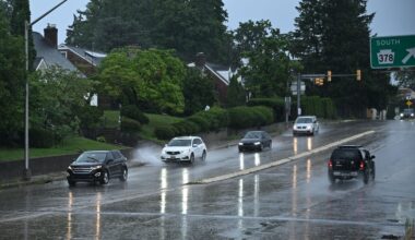 Allentown weather: Rain stopping Monday, then warmer temps ahead