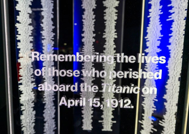 Scenes from the "Finding Titanic: The Secret Mission" exhibit Tuesday, Sept. 29, 2026, at Da Vinci Science Center at PPL Pavilion. The  exhibit, which explores the story behind how the wreck of the RMS Titanic was found and the secret Cold War mission that made the historic discovery possible, runs through Jan. 19. (April Gamiz/The Morning Call)