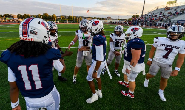 Scenes during Liberty vs Stroudsburg football game Thursday, Sept. 10, 2026, at BASD Stadium in Bethlehem.(April Gamiz/The Morning Call)