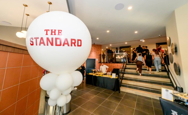 An inside look at the Standard on Wednesday, Sept. 16, 2026, during a ribbon-cutting marking the official opening of the building. The building, City Center Group's 15th apartment building in downtown Allentown, has 257 apartments on the site of the former Morning Call office. (April Gamiz/The Morning Call)