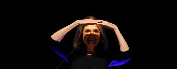 Gloria Steinem speaks at the Lehigh Valley Women's Summit held at Cedar Crest College in Allentown on Thursday, June 7, 2012. (Donna Fisher/The Morning Call)