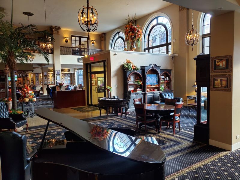 The Lobby Where Piano Notes Linger