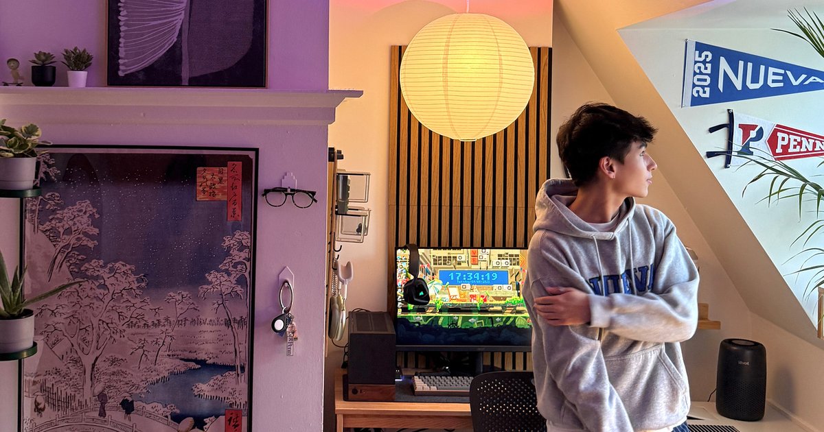 Penn student whose dorm room design went viral wins content creator competition
