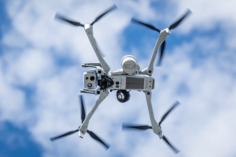 Lower Merion Township's police department is requesting funding for an automated drone program that would dispatch the devices to the scene of various 911 calls.