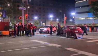2 hurt in crash along Market St. in University City – NBC10 Philadelphia