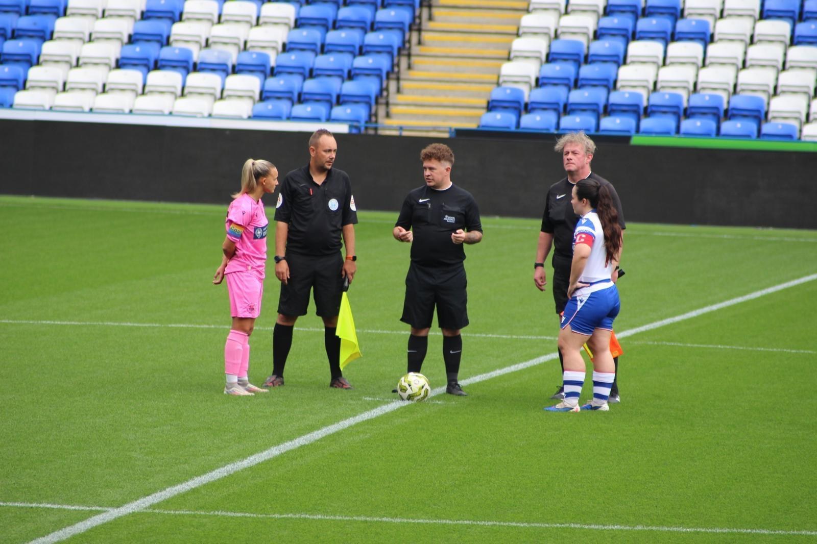 Captains Mia Parker (R) and Grace Craven (L) /