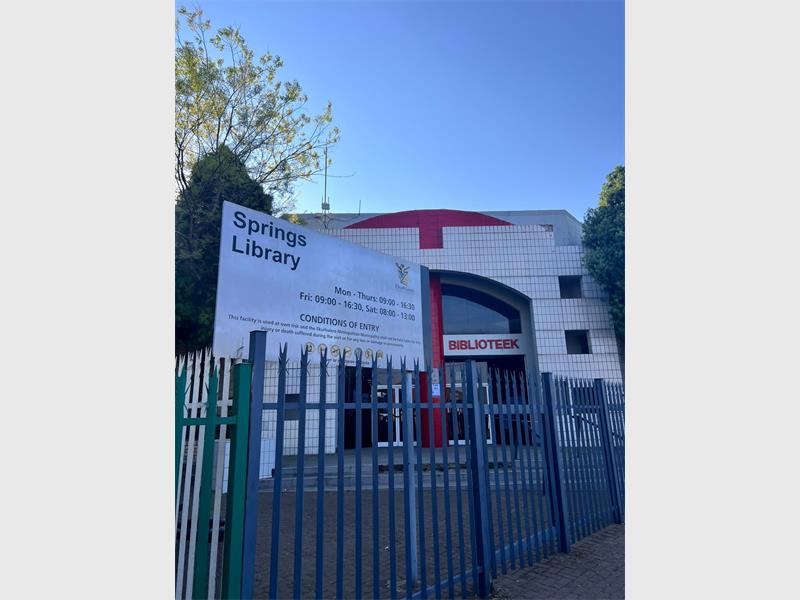 City encourages residents to make use of the local libraries