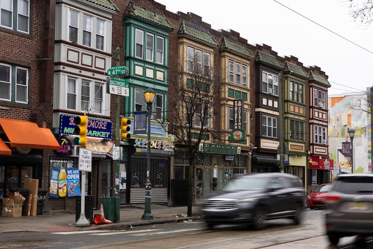 Businesses in the Cedar Park neighborhood of West Philadelphia are shown in 2024. A new academy for small businesses in West Philly is providing tuition-free entrepreneurship training through the University of Pennsylvania and Community College of Philadelphia.