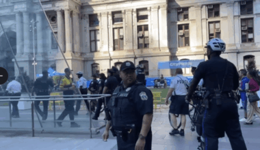 Philly police to change tactics after 2 nights of chaos outside City Hall
