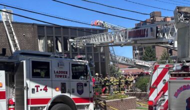 Fire at former PNC Mortgage in Monroeville, Pennsylvania