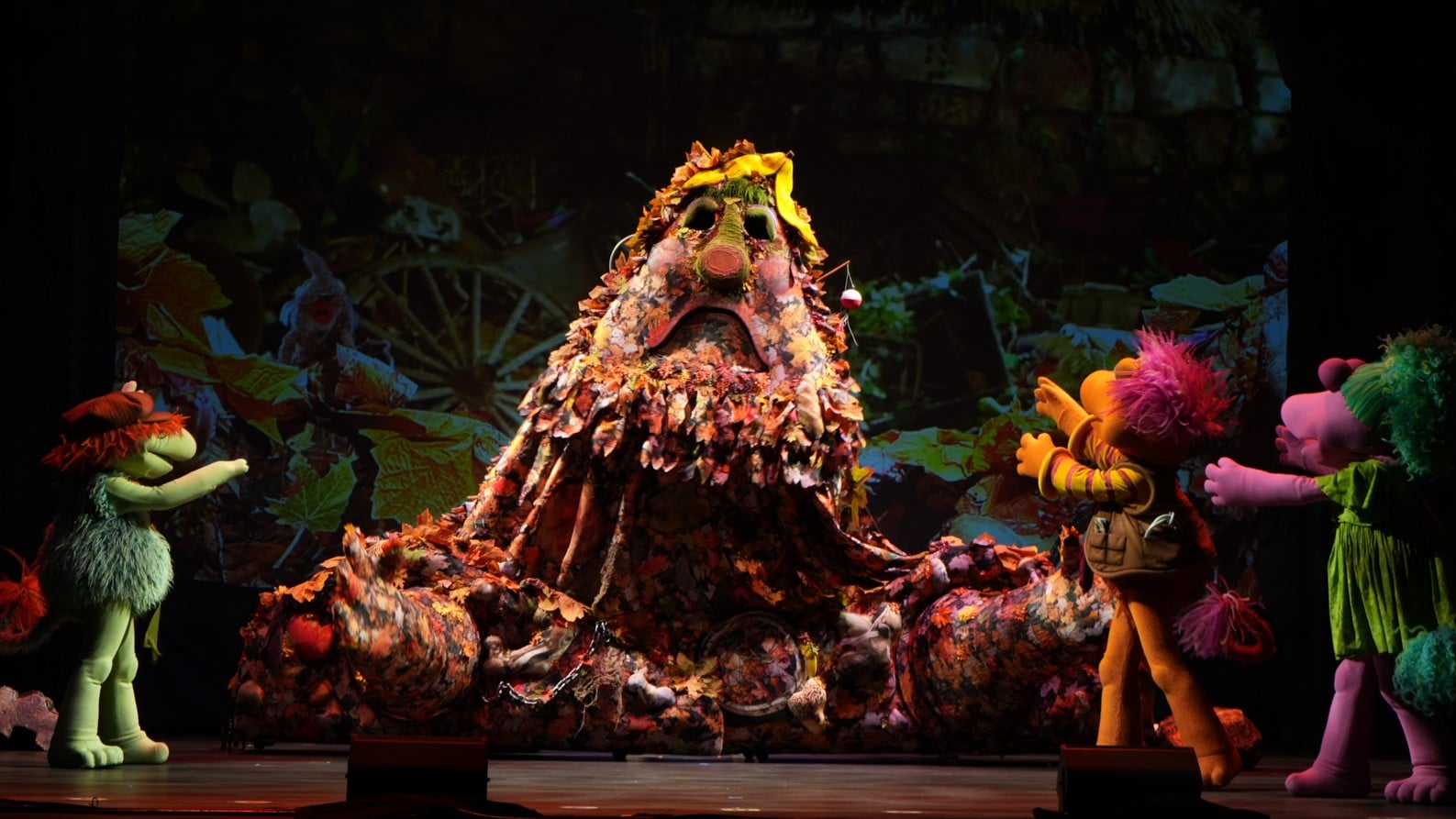 Stage scene from Fraggle Rock LIVE heading to Erie Oct 14, 2026