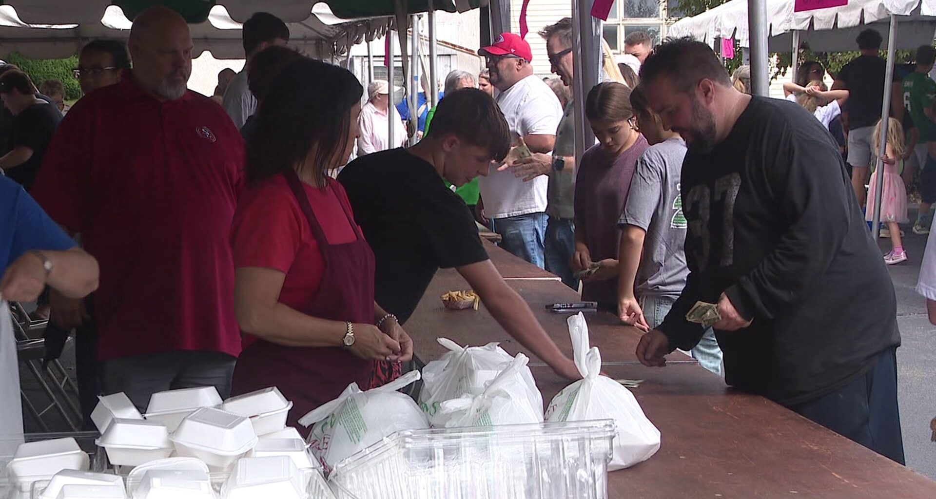 Annual chicken barbecue brings community together for fun and food in Olyphant