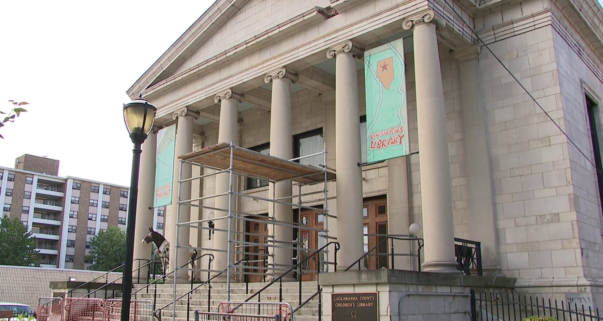 Lackawanna County Children's Library to undergo facade repairs