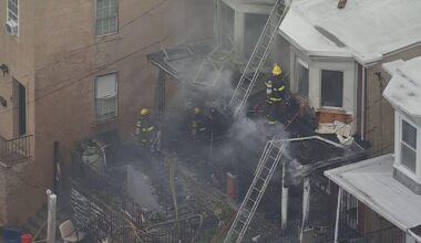 Woman killed, another person hurt after fire spreads to 2 homes in Roxborough section of Philadelphia