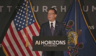 Gov. Josh Shapiro speaks at AI conference in Pittsburgh