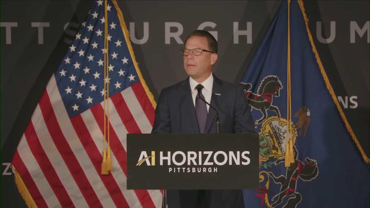 Gov. Josh Shapiro speaks at AI conference in Pittsburgh