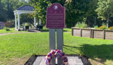Memorial honoring local woman lost in 9/11 attacks rededicated in new location