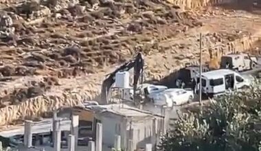 Israeli Army Demolishes Palestinian Home Near Bethlehem |