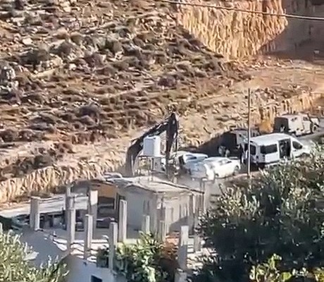 Israeli Army Demolishes Palestinian Home Near Bethlehem |