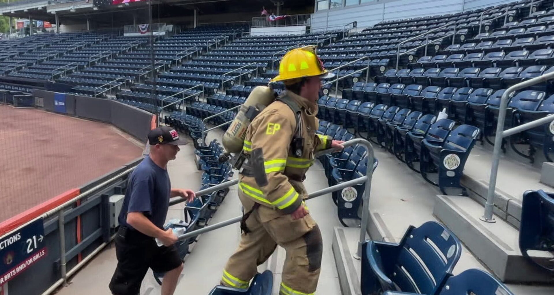 Community honors those lost in 9/11 with stair climb at PNC Field
