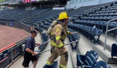 Community honors those lost in 9/11 with stair climb at PNC Field
