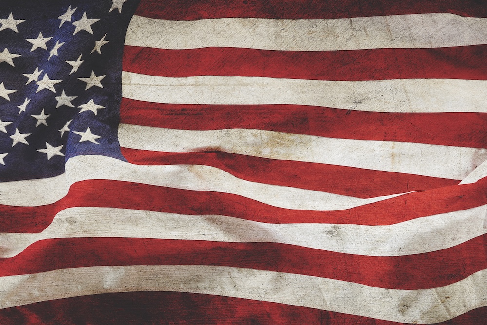 Grunge American Flag
