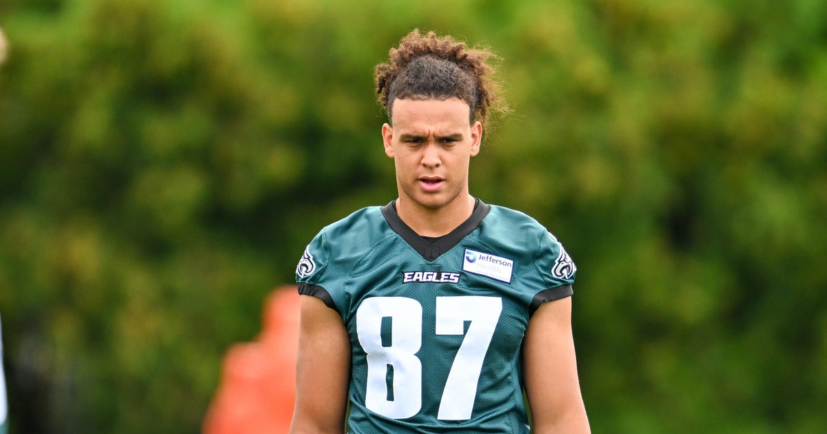 Eli Stowers placed on IR before Philadelphia Eagles' season opener vs. Washington Commanders