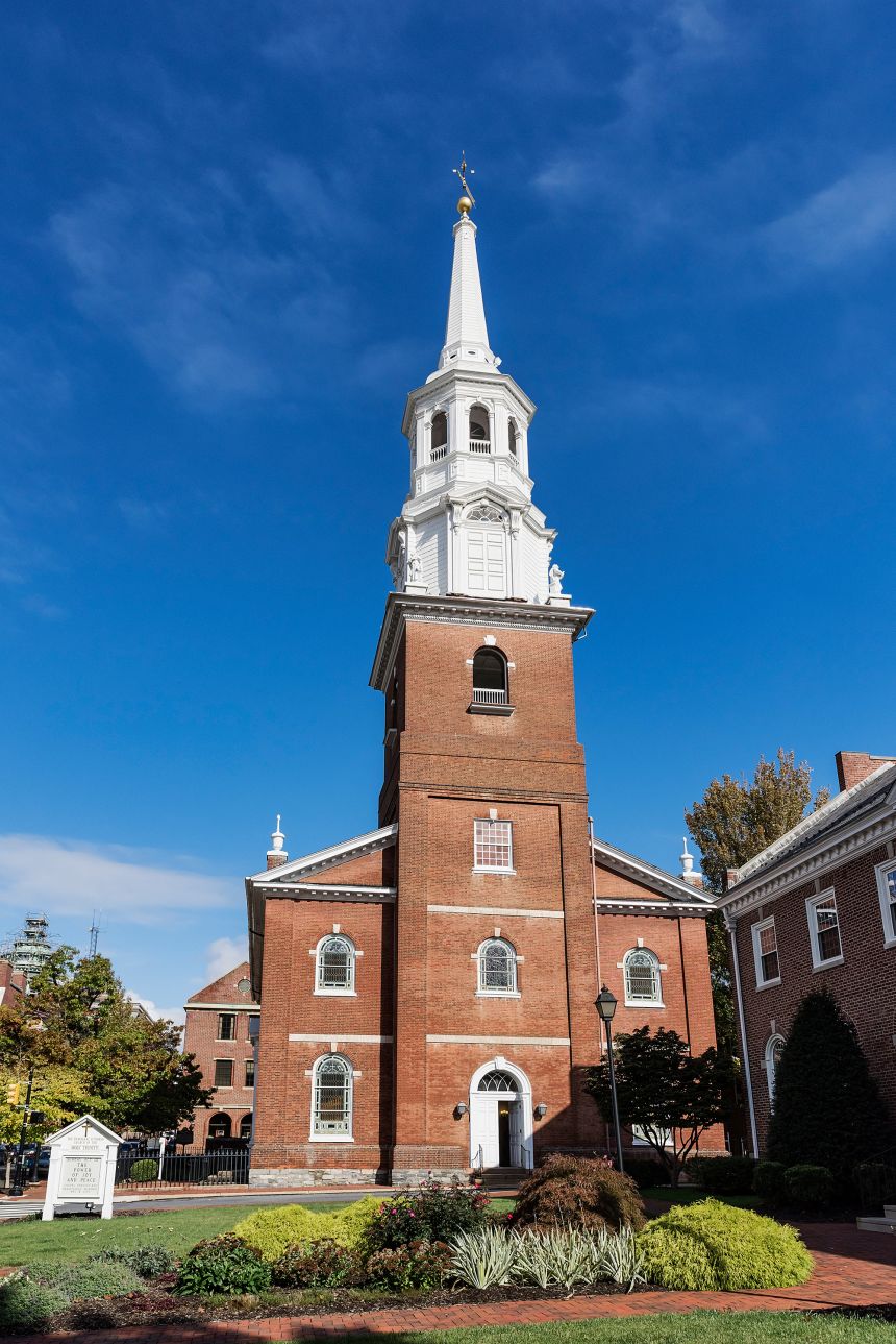 Lancaster's historic Holy Trinity Lutheran Church.