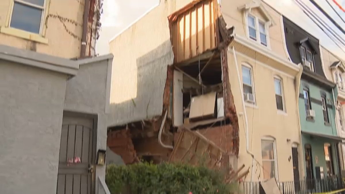 Germantown woman escapes home before partial collapse – NBC10 Philadelphia