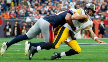 Steelers offense no-shows in 20-3 loss to Patriots