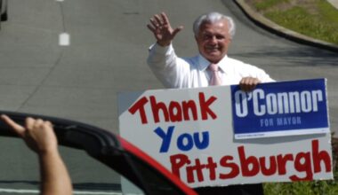 Pittsburgh mayor remembers his father, Former Mayor Bob O’Connor, who passed away 20 years ago
