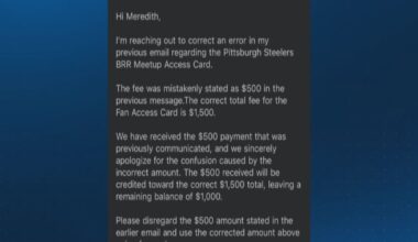 Local family says scammer posing as Pittsburgh Steelers personnel stole $2K from them