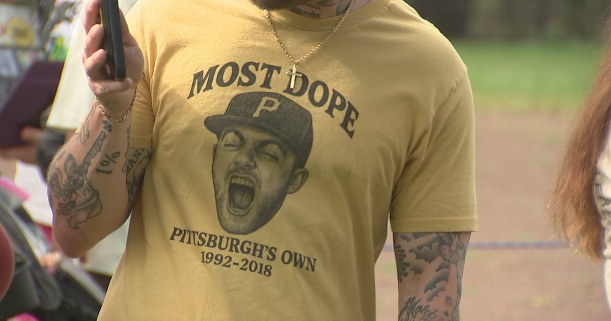 Mac Miller fans pay tribute at Blue Slide Park, 8 years after the rapper & Pittsburgh native’s death