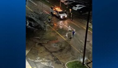 Large water main break disrupts service to dozens of customers in Washington County – WPXI