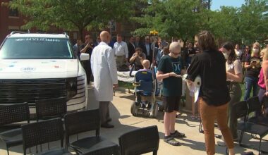 Young cancer patients paint vehicle as UPMC Children’s Hospital receives $100K grant – WPXI