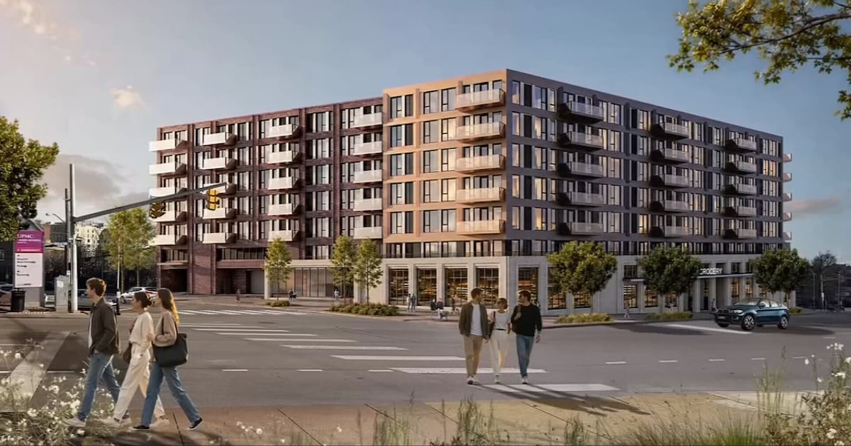 Rendering gives glimpse of planned future for vacant former Quality Inn property owned by Pitt