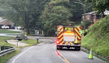 Multiple areas flood in Elizabeth Township following heavy rain – WPXI