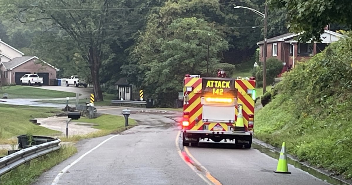 Multiple areas flood in Elizabeth Township following heavy rain – WPXI