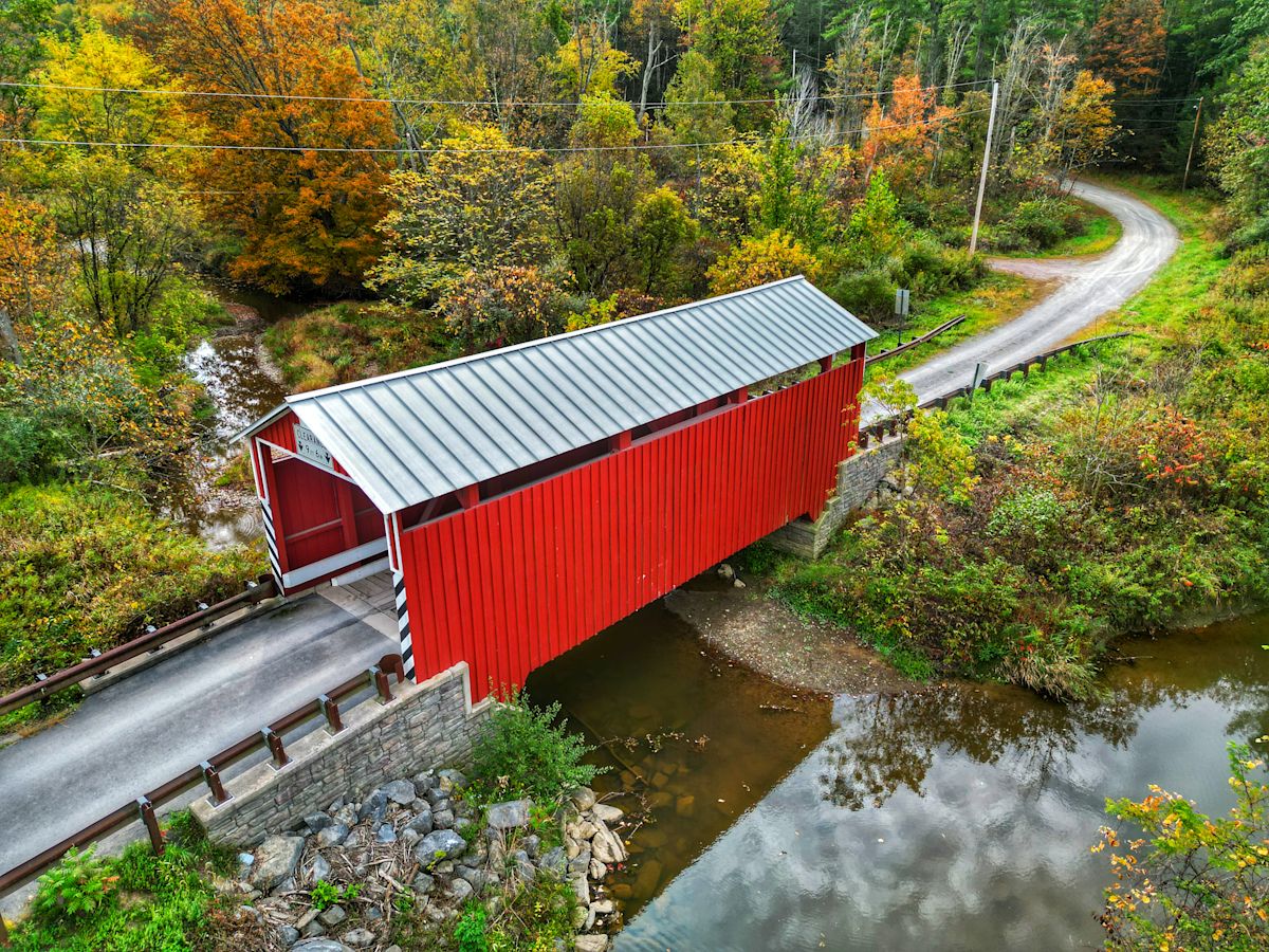 This Pennsylvania County Is Home To 20 Historic Covered Bridges