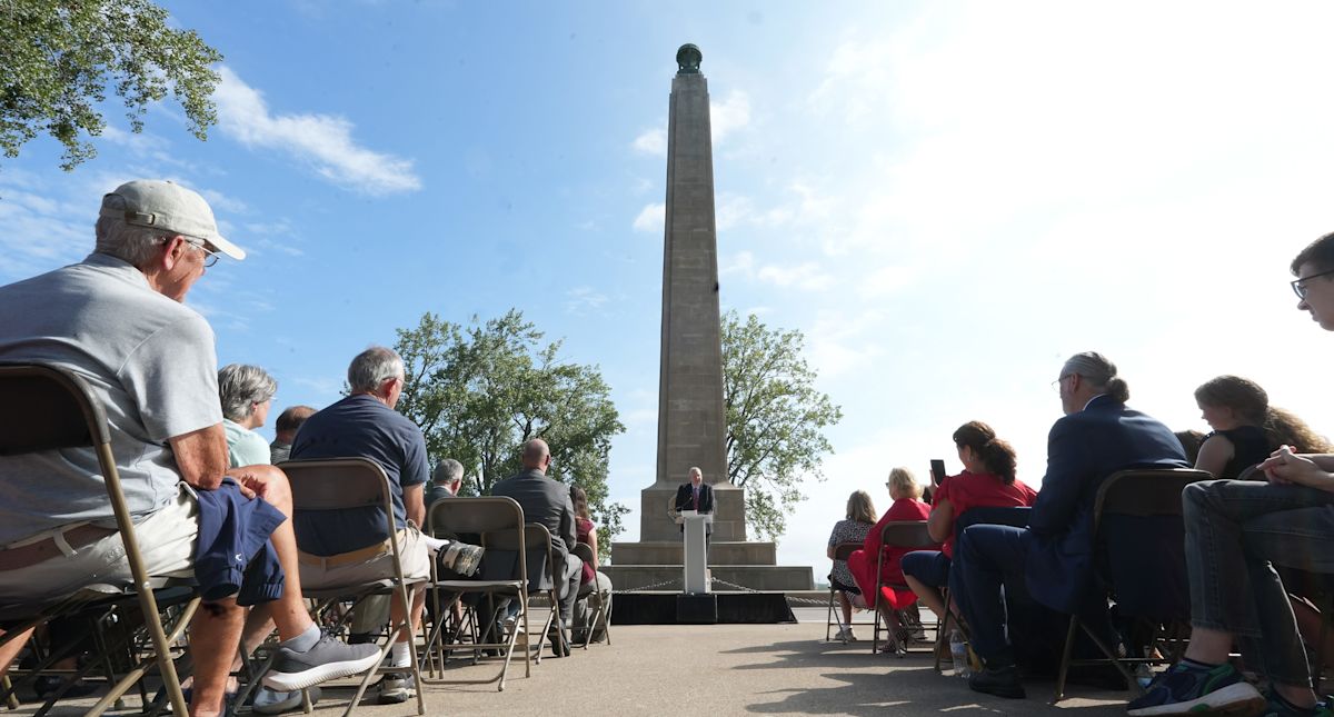 Perry Monument 100 celebration honors 'spirit that endures here'