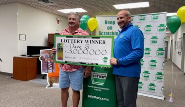 Union City retiree scratches way to $3 million with winning lottery ticket