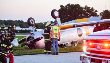 WWII-Era Plane Flips Over at Pennsylvania Airport, Trapping Pilot Inside